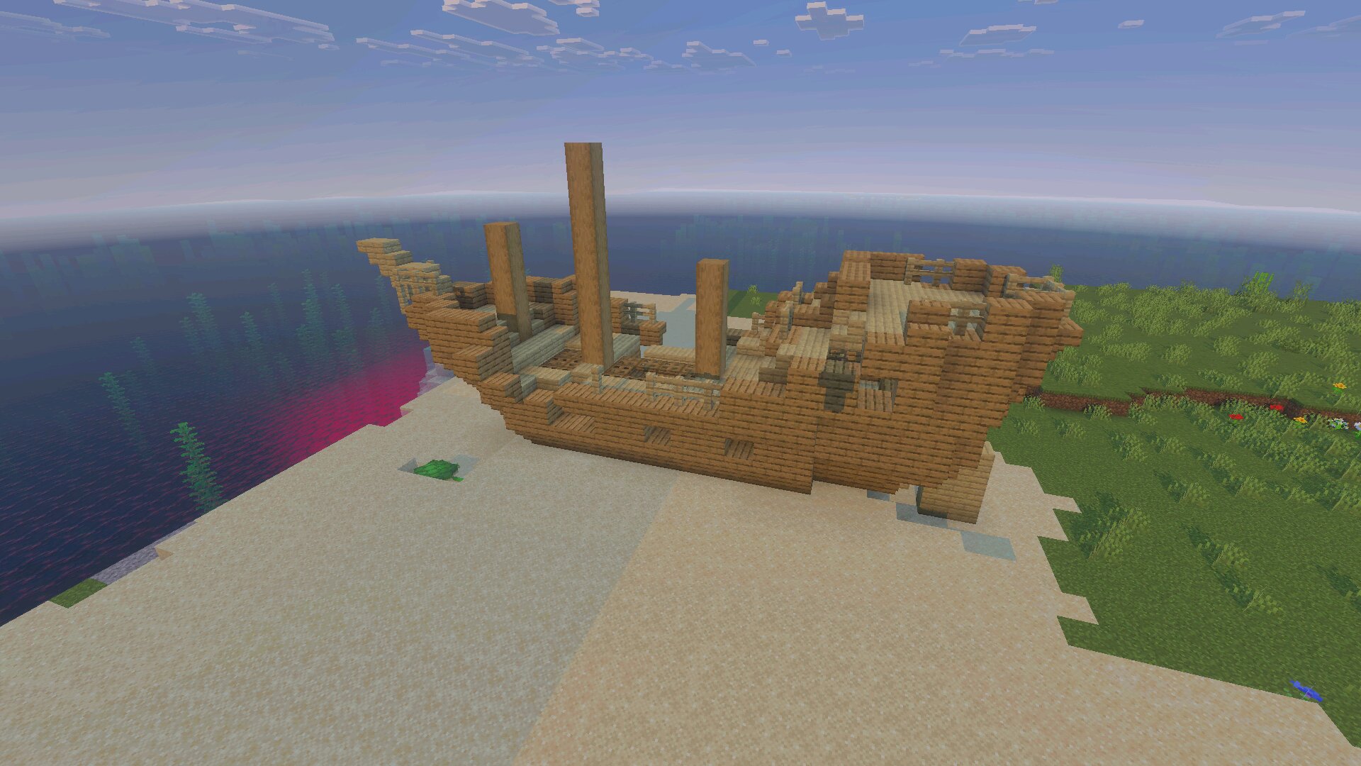Корабль из Лучших сидов для Minecraft 26 Корабль из Лучших сидов для Майнкрафт 26