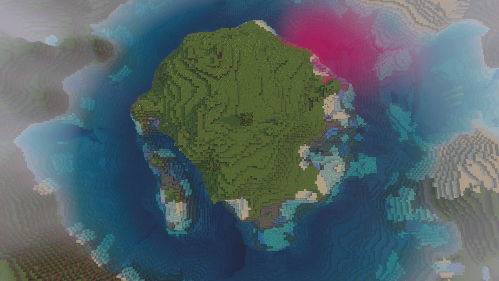 Остров из Лучших сидов для Minecraft 26 Остров из Лучших сидов для Майнкрафт 26