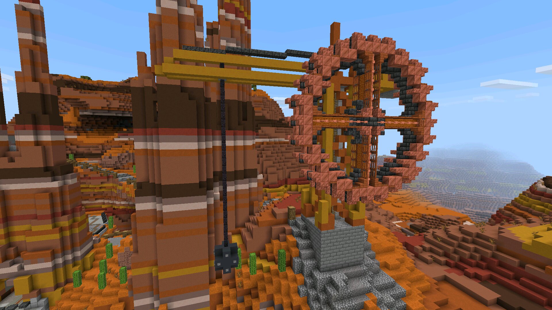 Кран из карты шахтера для Minecraft PE Кран из карты шахтера для Майнкрафт ПЕ