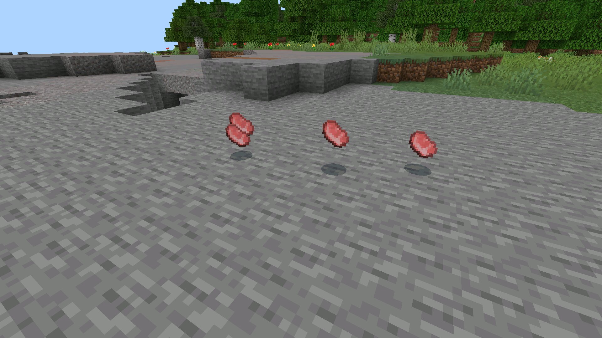 Мясо из мода на Лут для Minecraft PE