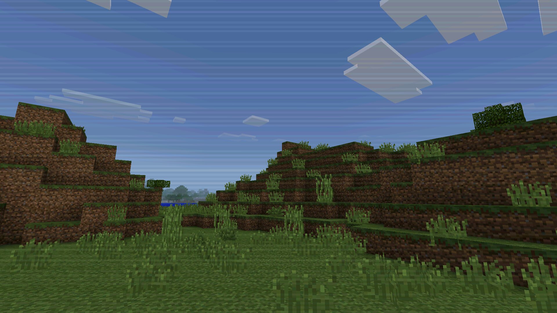 Пейзаж из мода Broken Script для Майнкрафт ПЕ Пейзаж из мода Broken Script для Minecraft PE