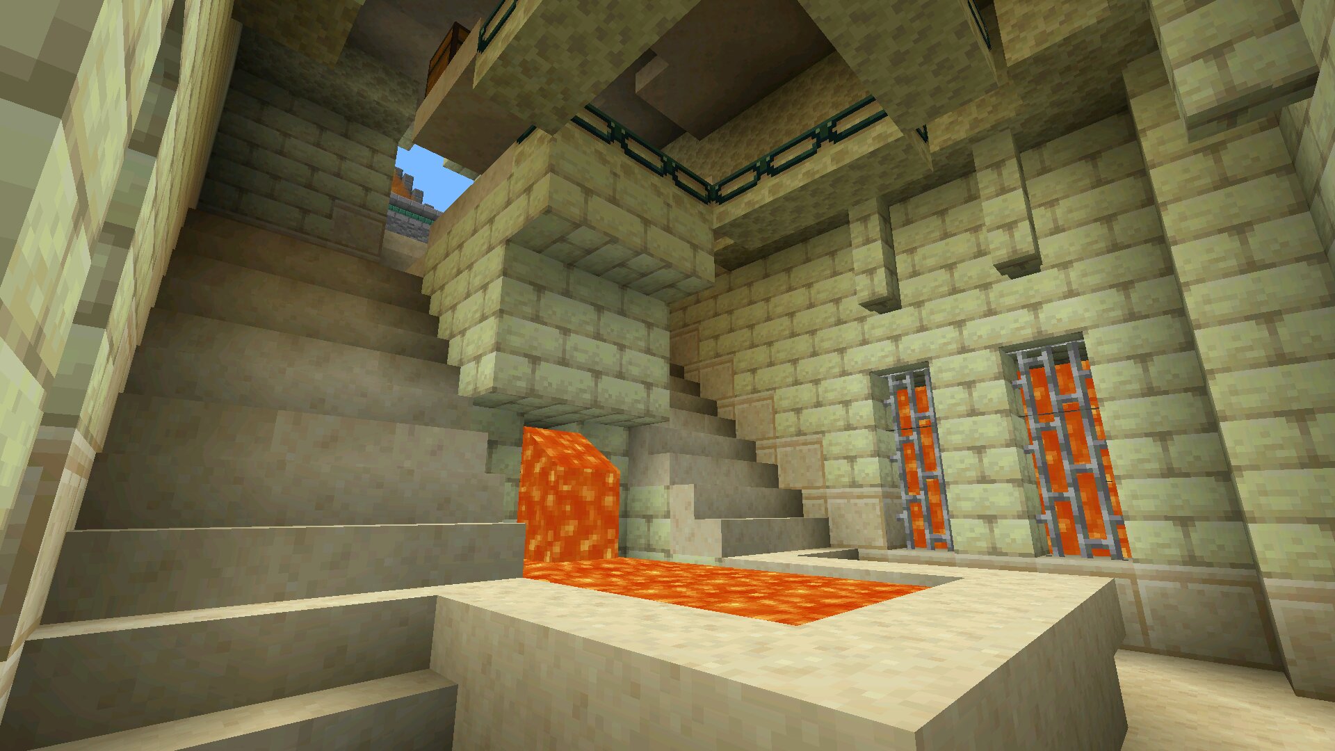 Подземелье из карты шахтера для Minecraft PE Подземелье из карты шахтера для Майнкрафт ПЕ