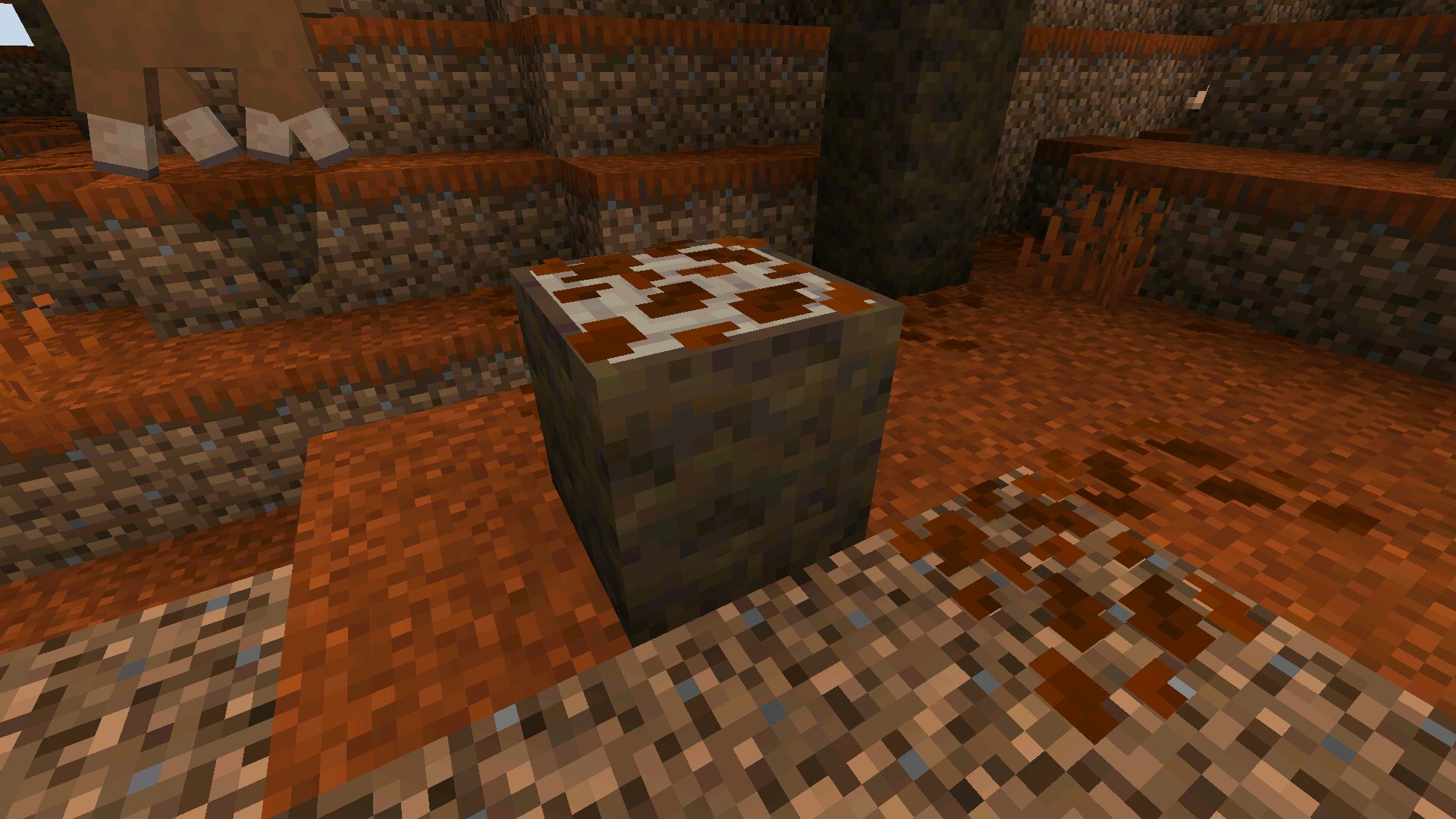 Блок из Minecraft с новым лесом Блок из Майнкрафт с новым лесом