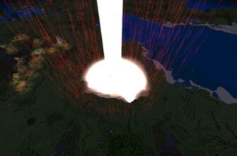 Скачать Мод Orbital Railgun для Майнкрафт ПЕ