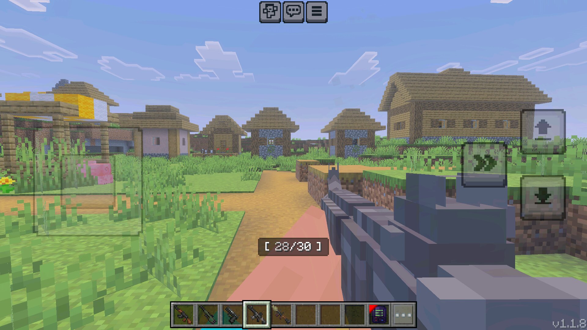 М4 из Мода Аплок Ганс для Minecraft PE
