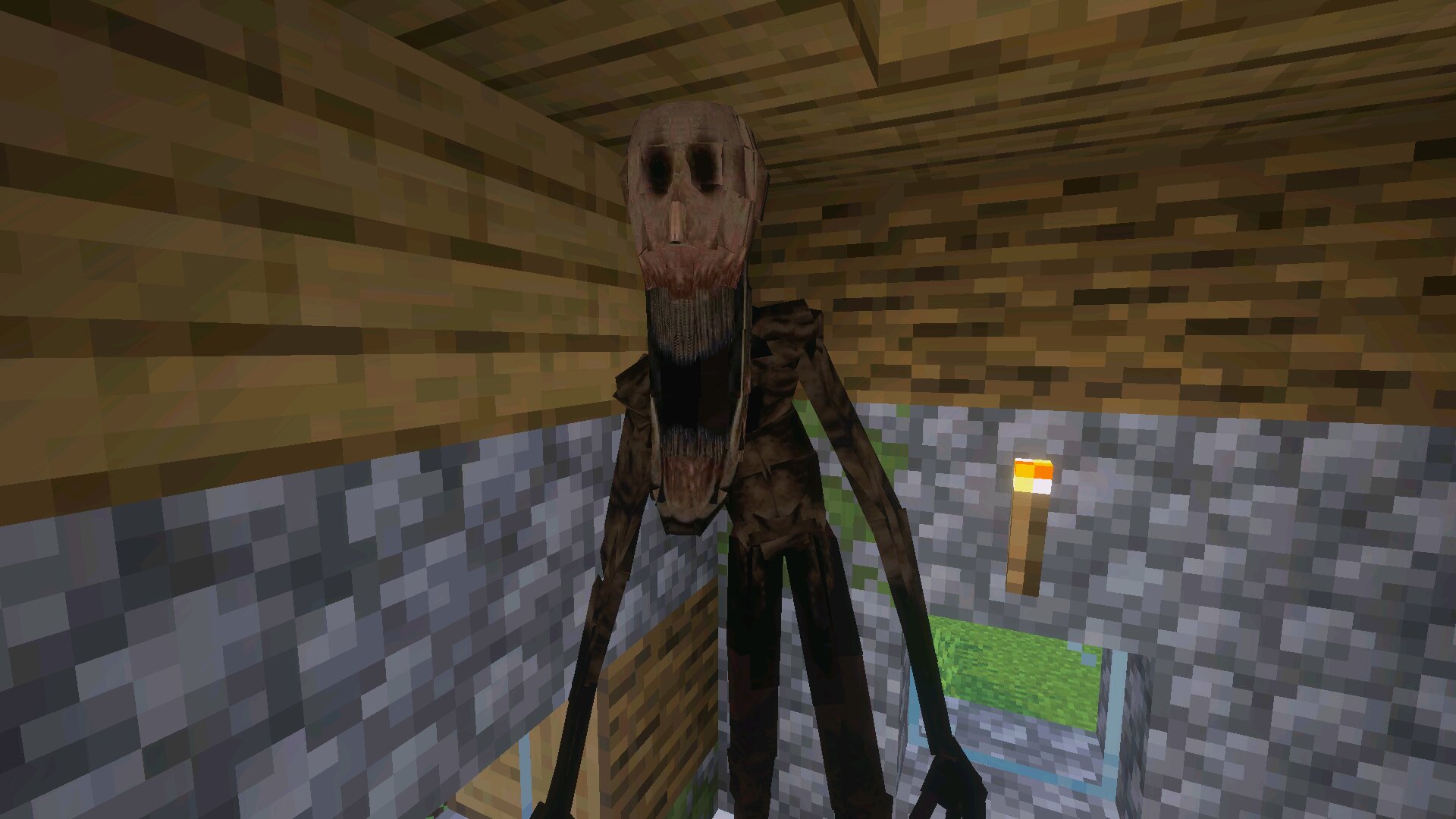 Сталкер из Мода Идол для Minecraft PE Сталкер из Мода Идол для Майнкрафт ПЕ