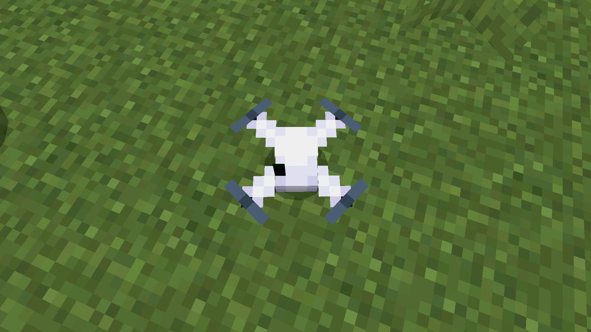 Дрон из Мода на Игрушки на пульте управления для Minecraft Bedrock Дрон из Мода на Игрушки на пульте управления для Майнкрафт Бедрок